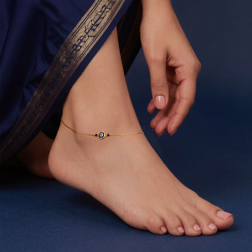 The Nivaraa Evil Eye Anklet - image 2