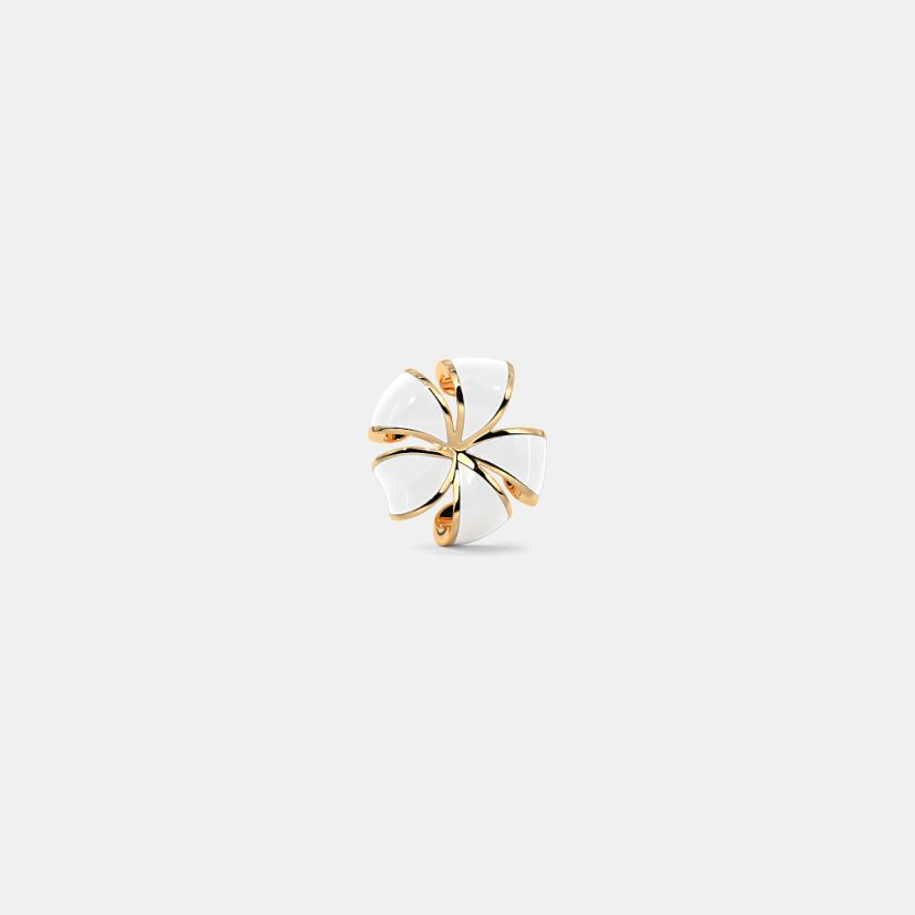 The White Frangipani Stud Earrings - image 7