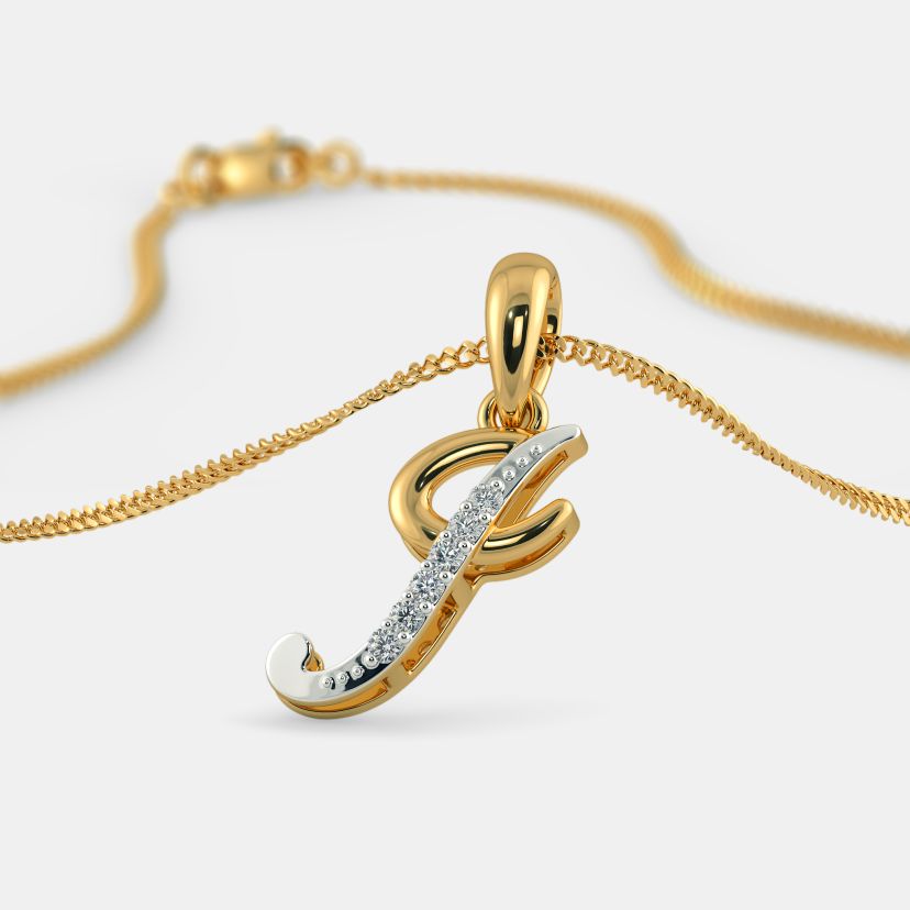 Double alphabet pendants online