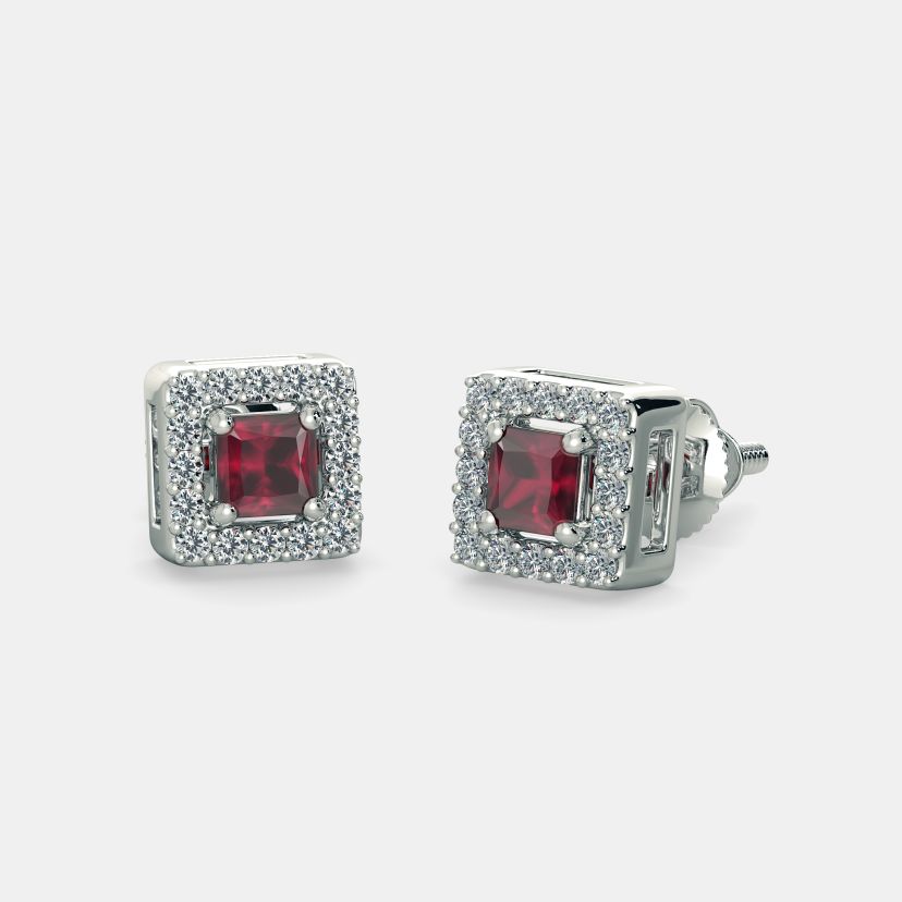 The Darpan Shringaar Stud Earrings - image 1
