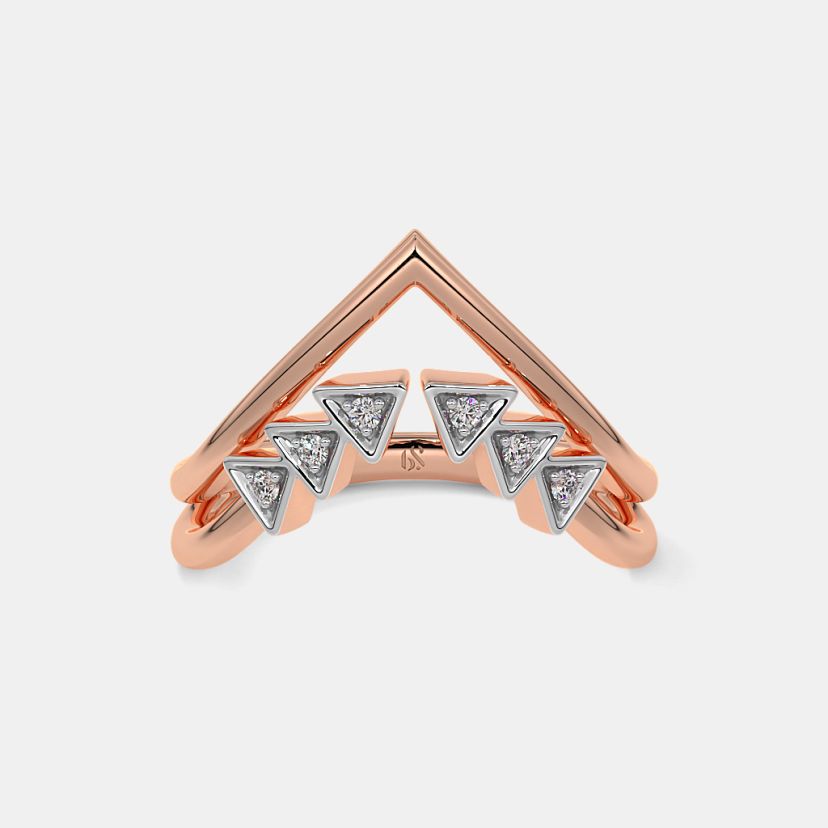 The Yvonne Chevron Ring - image 7