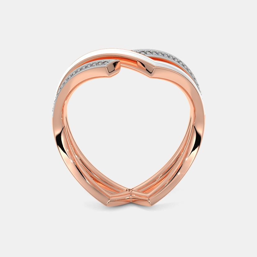 The Denise Chevron Ring - image 8