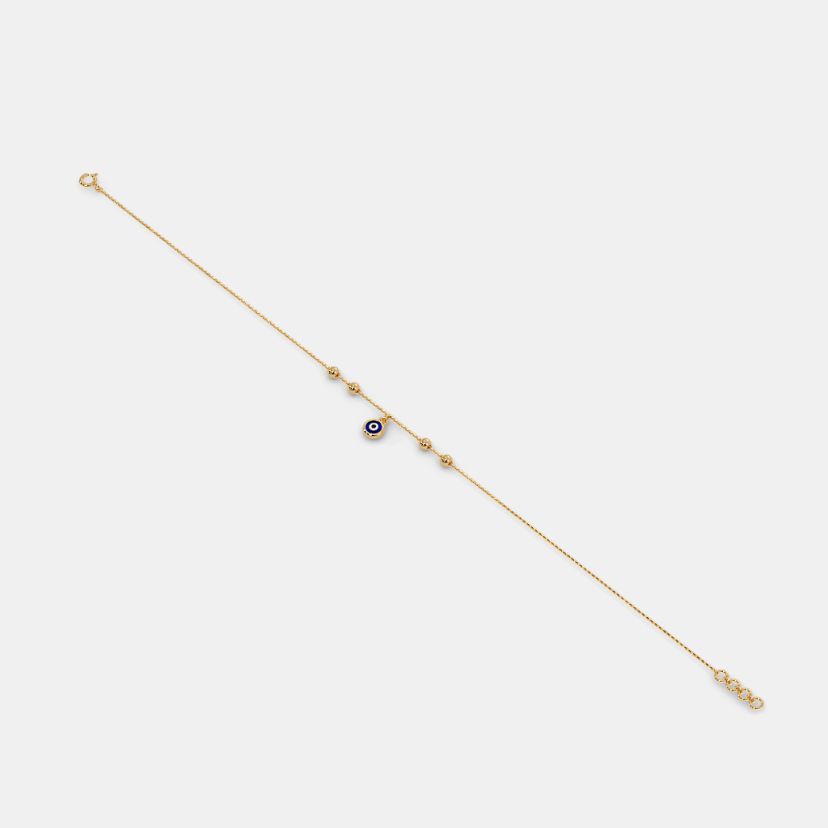 The Zamen Nazariya Anklet - Angle View 2