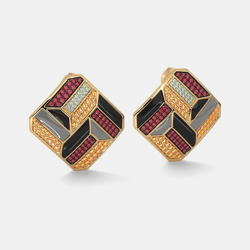 The Octate Stud Earrings - image 6
