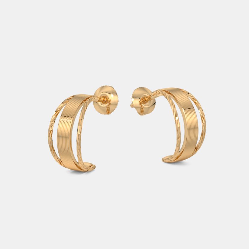 The Elarith J Hoop Earrings - image 5