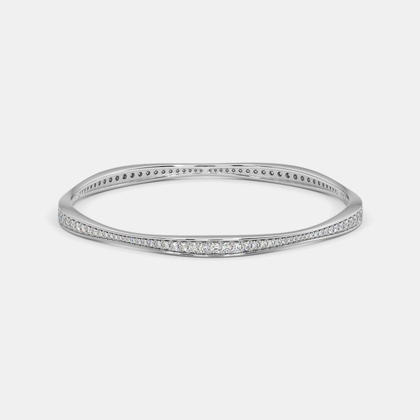 The Aqualis Eternity Round Bangle - image 4