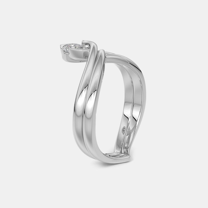 The Peartop Solitaire Ring - image 10