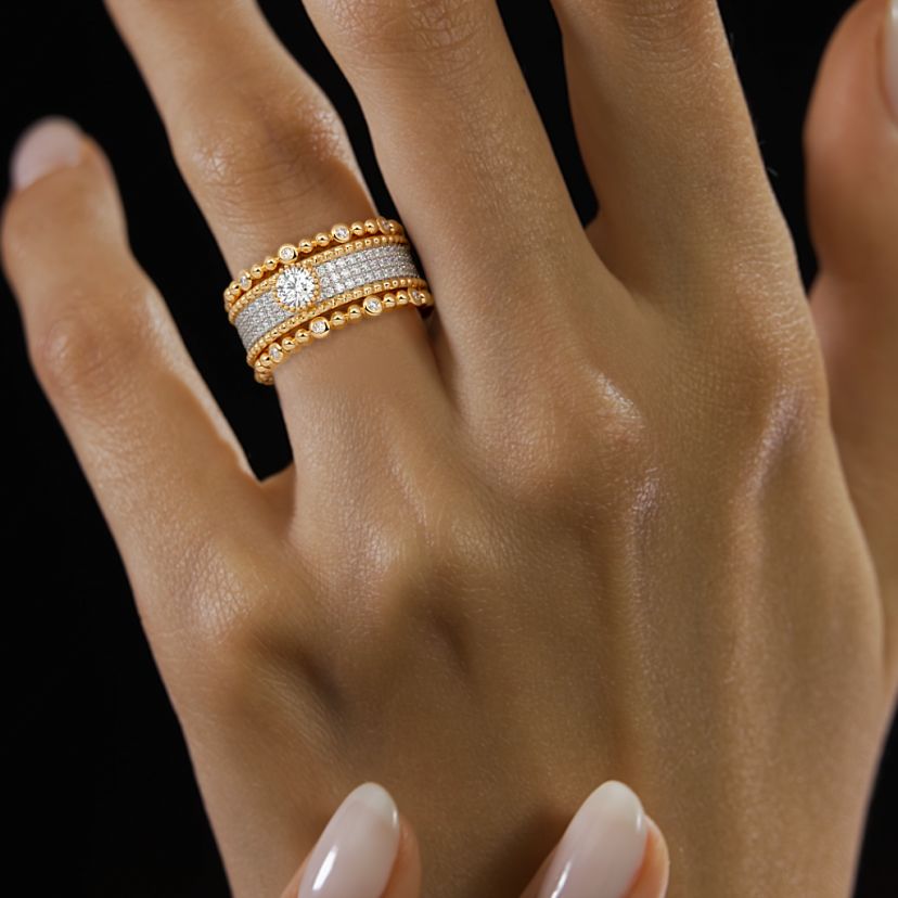 The Alzian Bridal Ring Set - image 4
