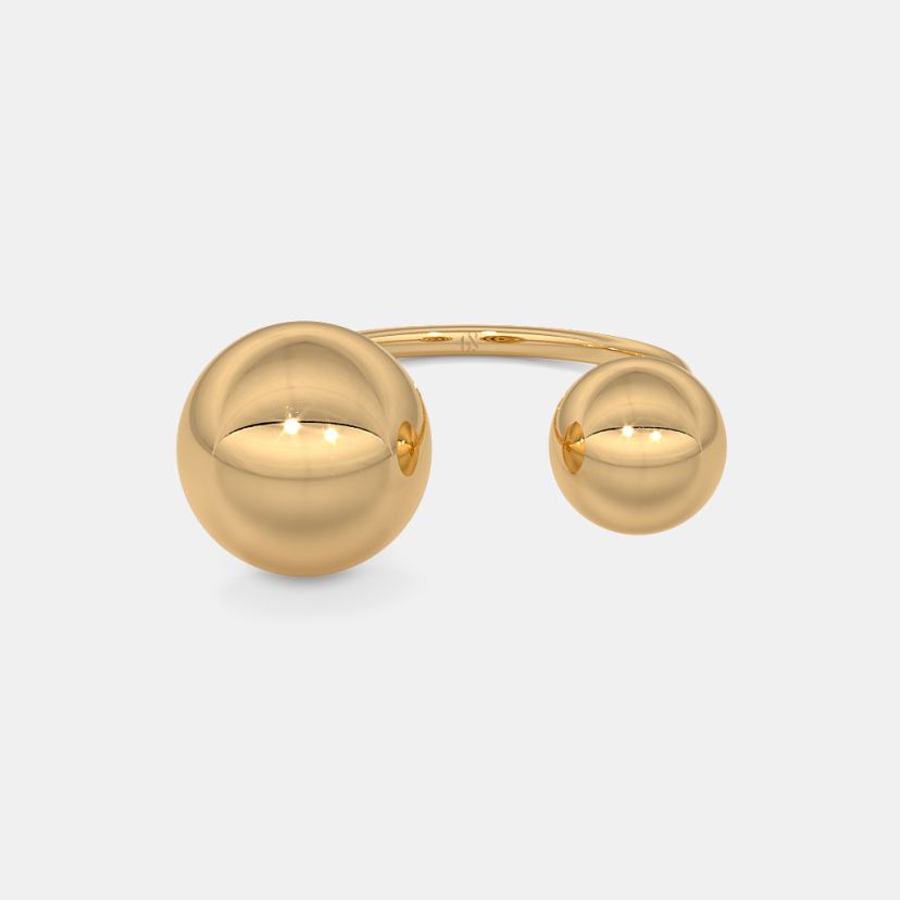 The Sphered Top Open Ring - image 7