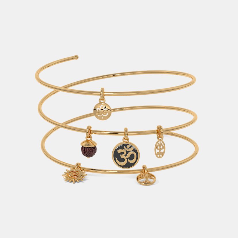 The Aumara Spiral Bangle - image 4