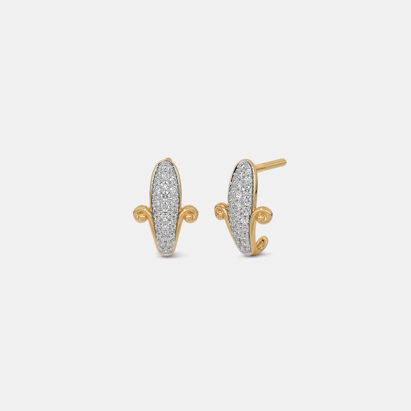 The Veloria J Hoop Earrings - image 1