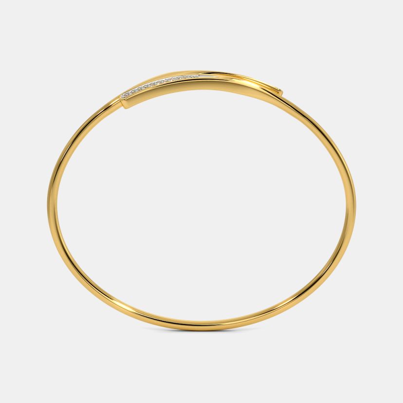 The Finley Twister Bangle - Side View