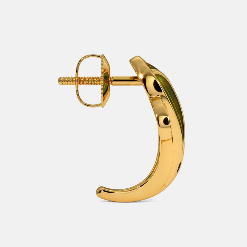 The Nikora J Hoop Earrings - image 6