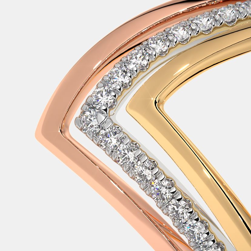 The Floy Chevron Ring - image 5