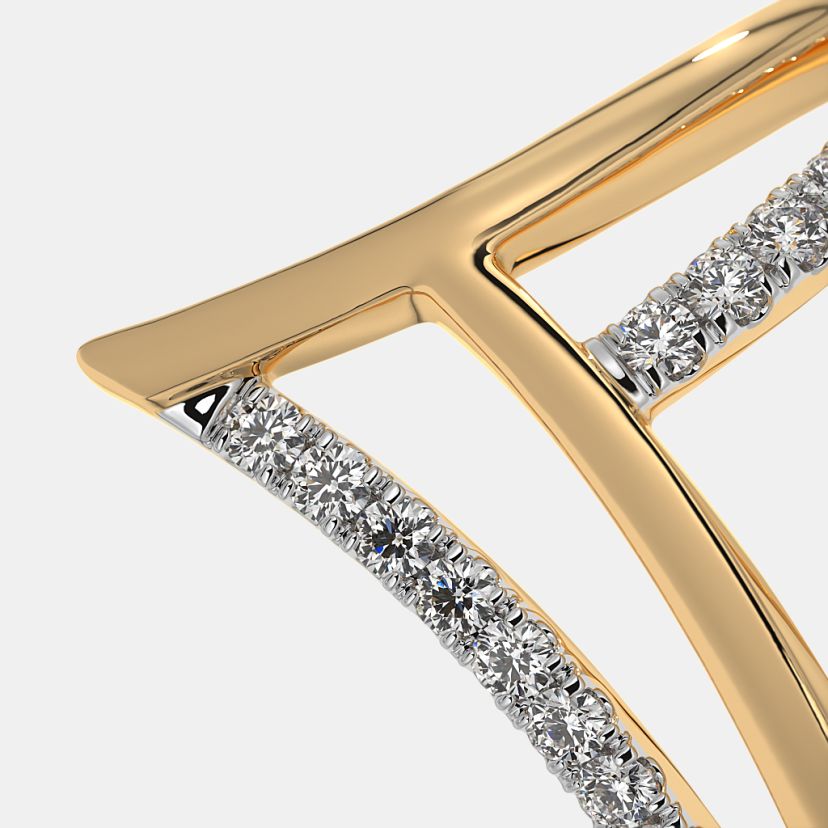 The Chiara Chevron Ring - image 5