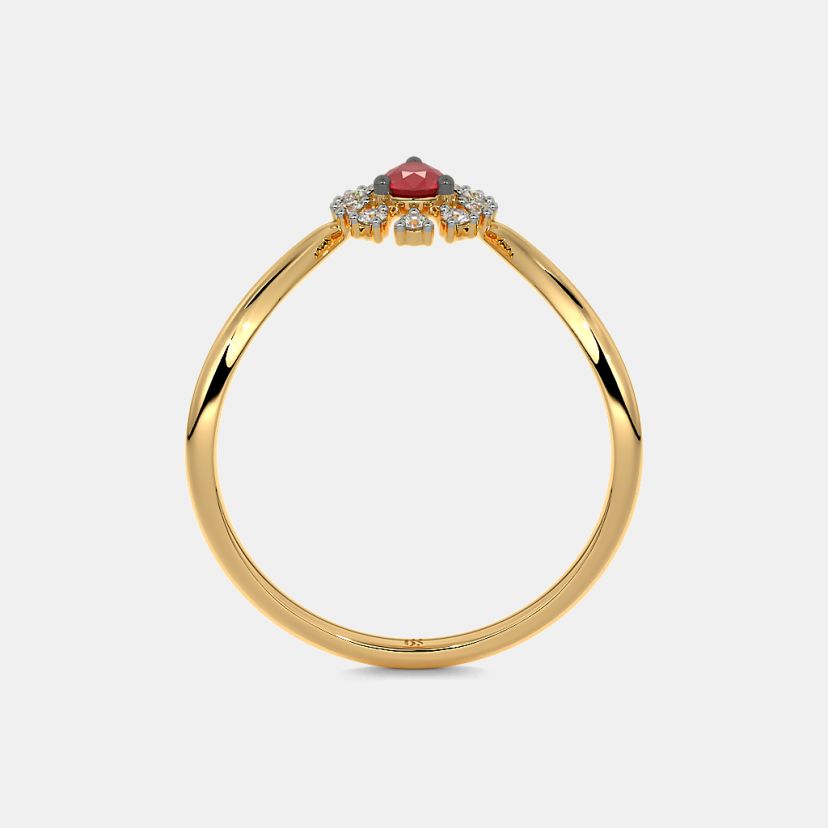 The Ingrid Chevron Ring - image 8