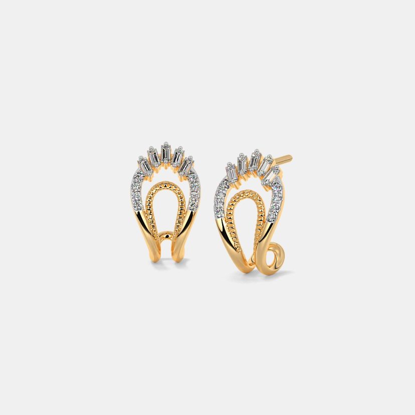 The Lenniee J Hoop Earrings - image 1