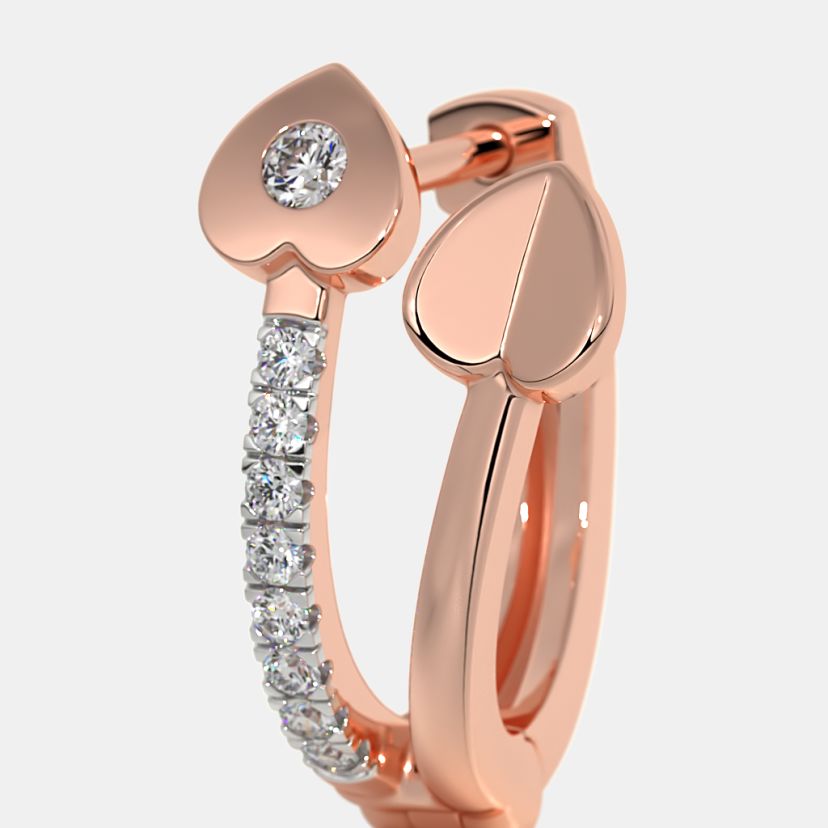 The Leontina Multi Pierced Hoop Earrings - image 4