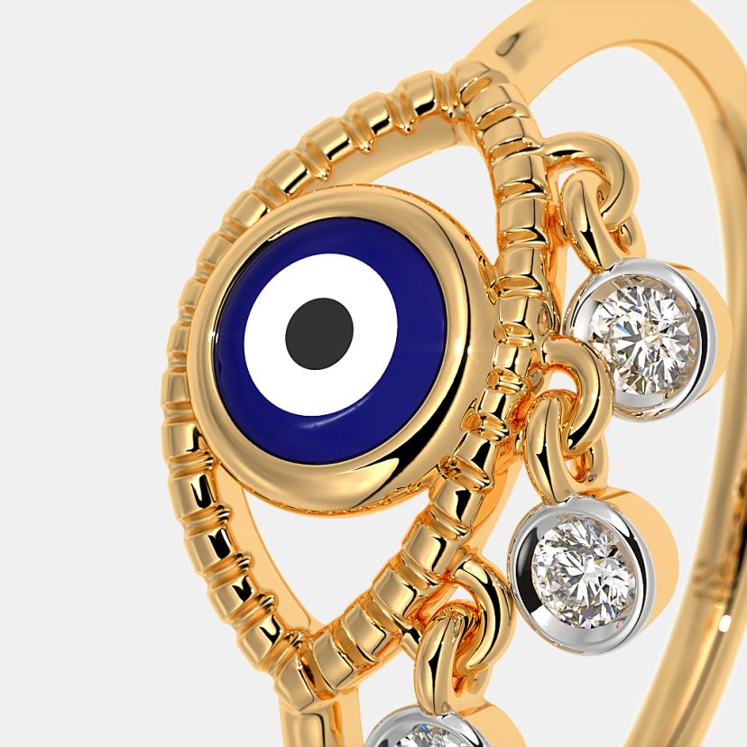 The Anselma Evil Eye Ring - image 4