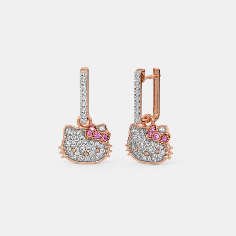 The Yangi Dangle Hoop Earrings - image 1