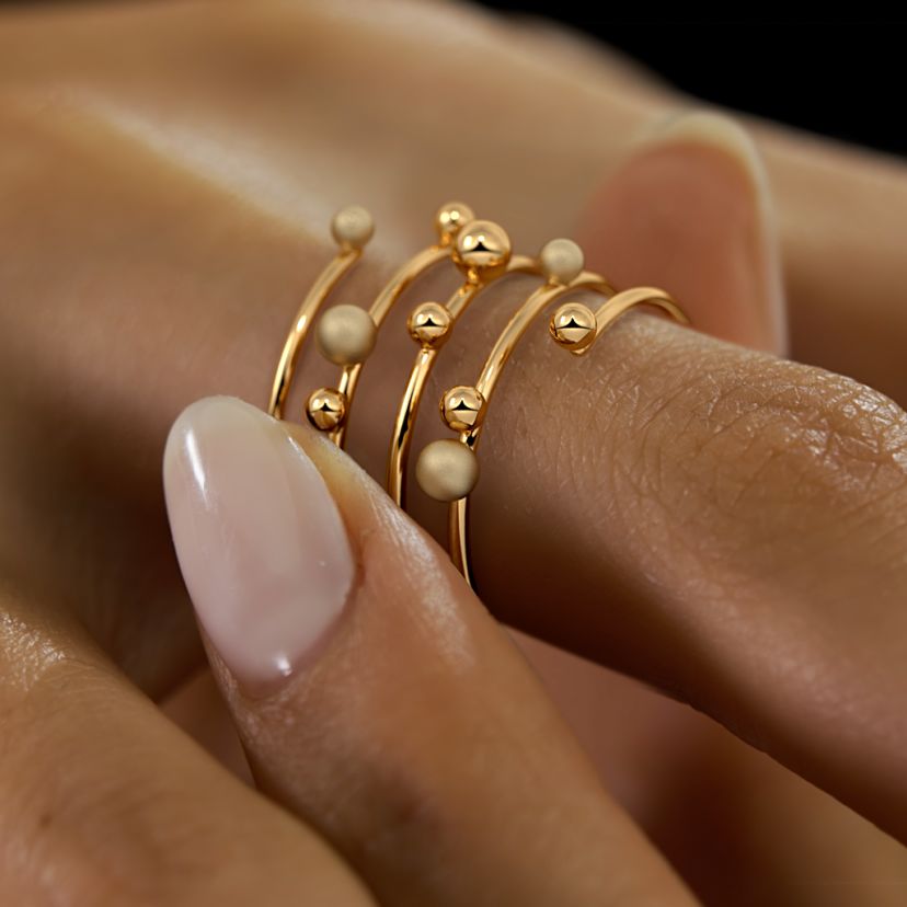 The Kaolinite Glow Spiral Ring - image 5