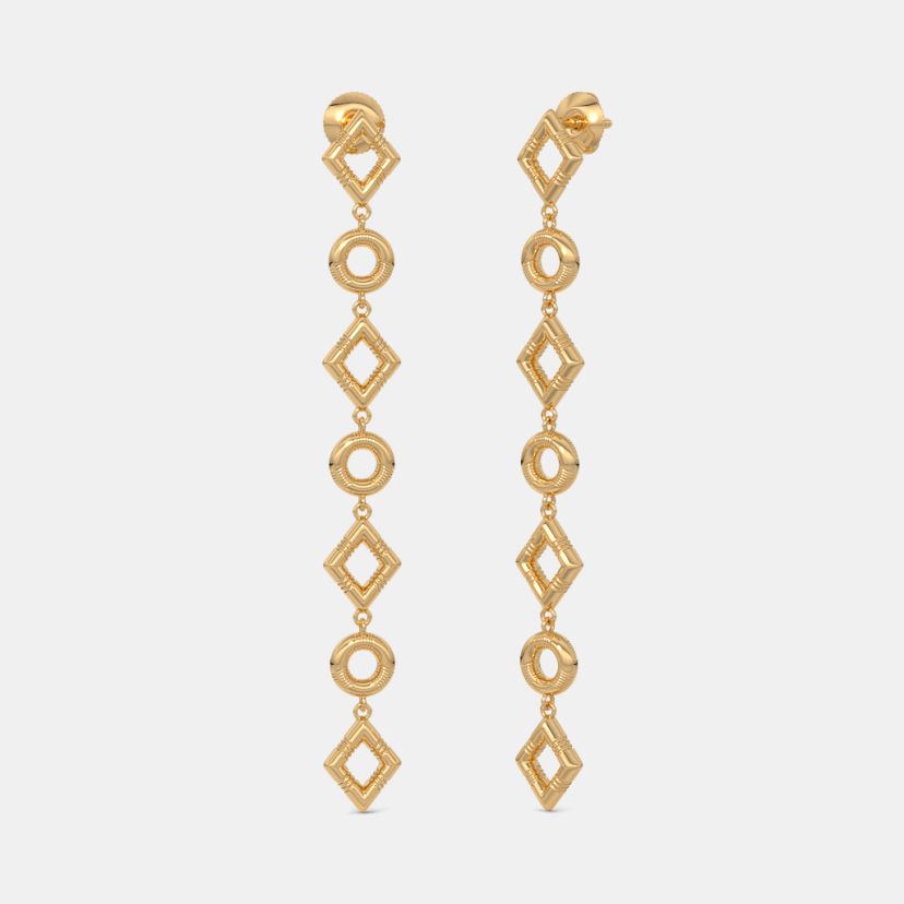 The Syla Shoulder Duster Earrings - image 1