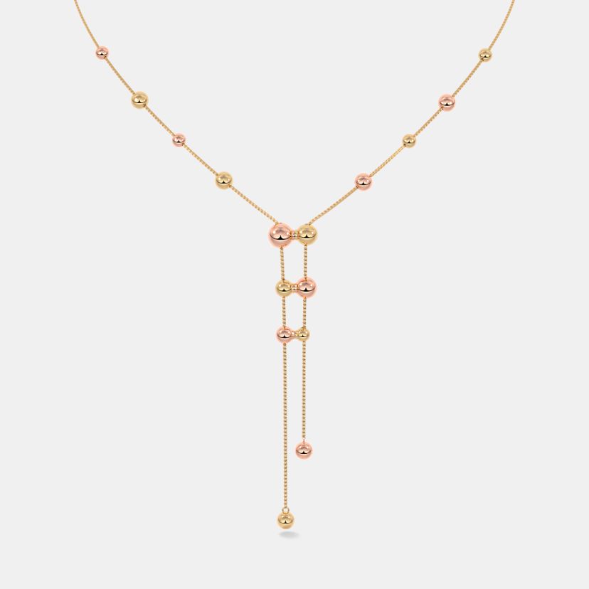 The Dynasty Gold Slider Necklace - image 1