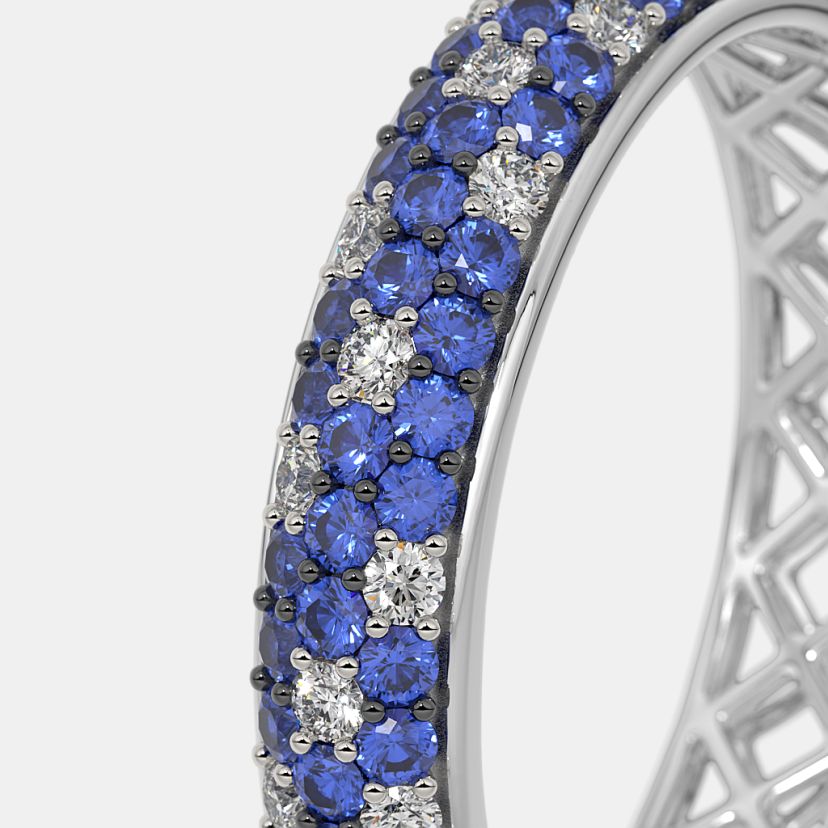 The Glimmer Mosaique Band Ring - image 5