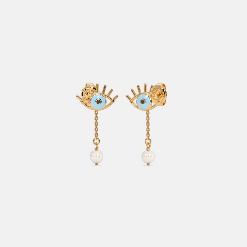 The Magycal Evil Eye Kids Drop Earrings - image 1