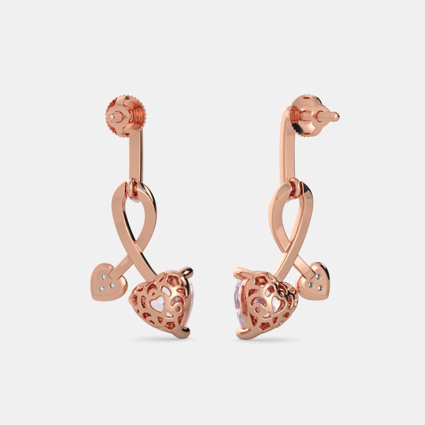 The Dona Rose Quartz Earrings - image 8