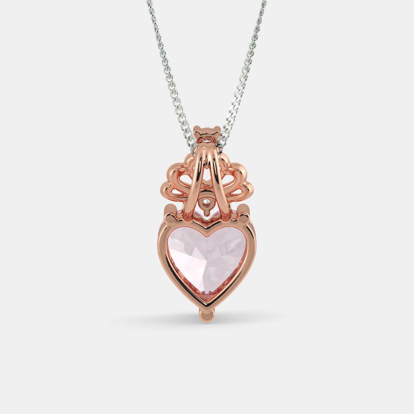 The Fiorella Rose Quartz Pendant - image 4