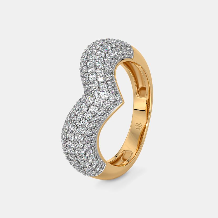 The Swell Chevron Ring - image 1