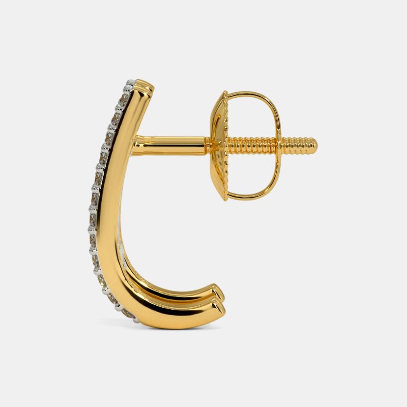 The Sanguine J Hoop Earrings - image 5