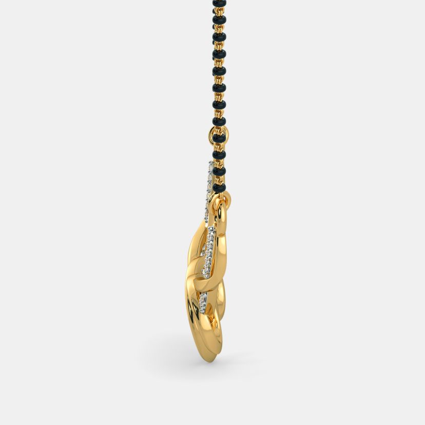 The Akruti Mangalsutra Pendant - image 4