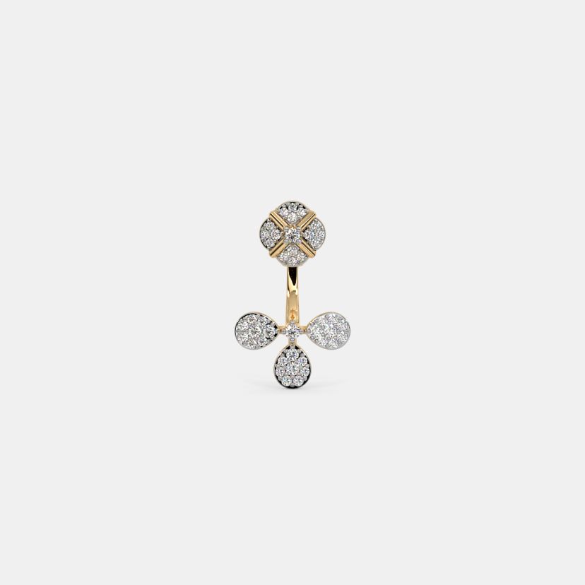 The Shamrock Front Back Earrings - image 7