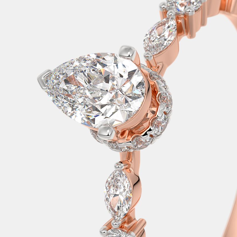 The Luna E Stelle Solitaire Ring - image 5