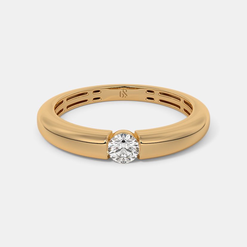 The Bondra Solitaire Couple Band For Him - image 4