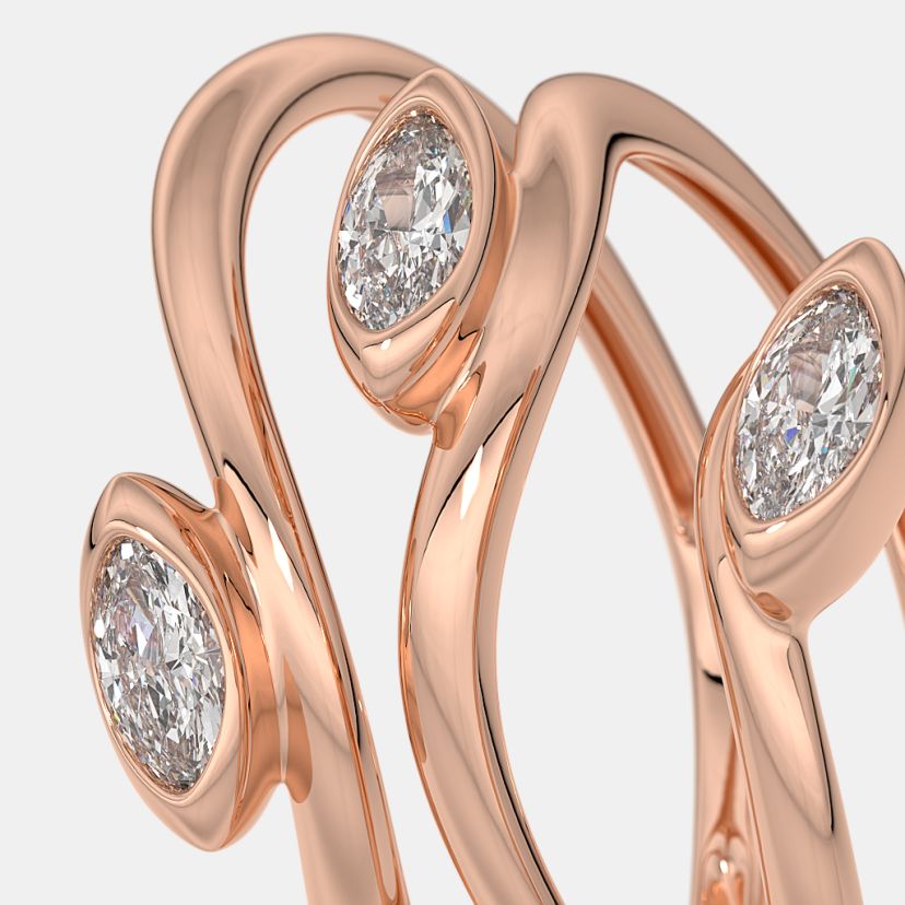 The Hexapetra Spiral Ring - image 4