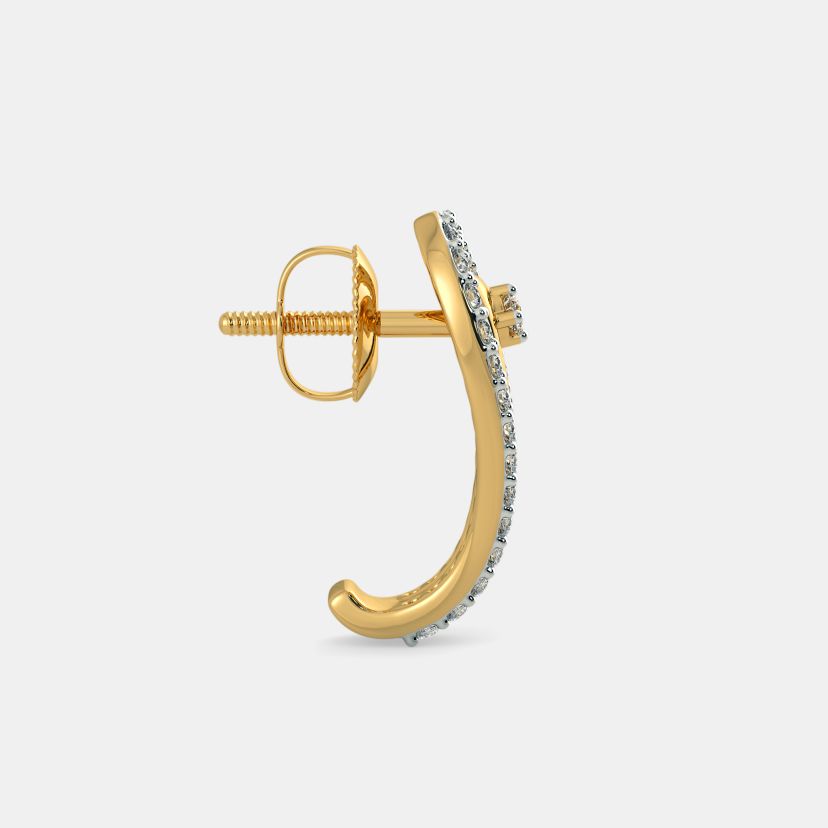 The Peirs J hoop Earrings - image 6