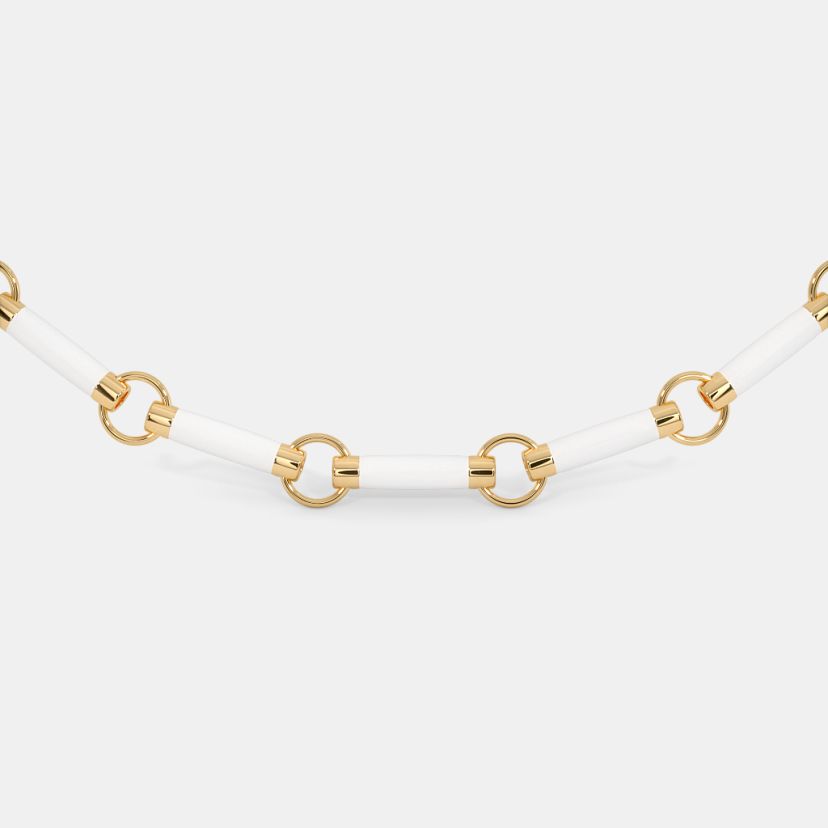 The Wit White Collar Necklace - image 4