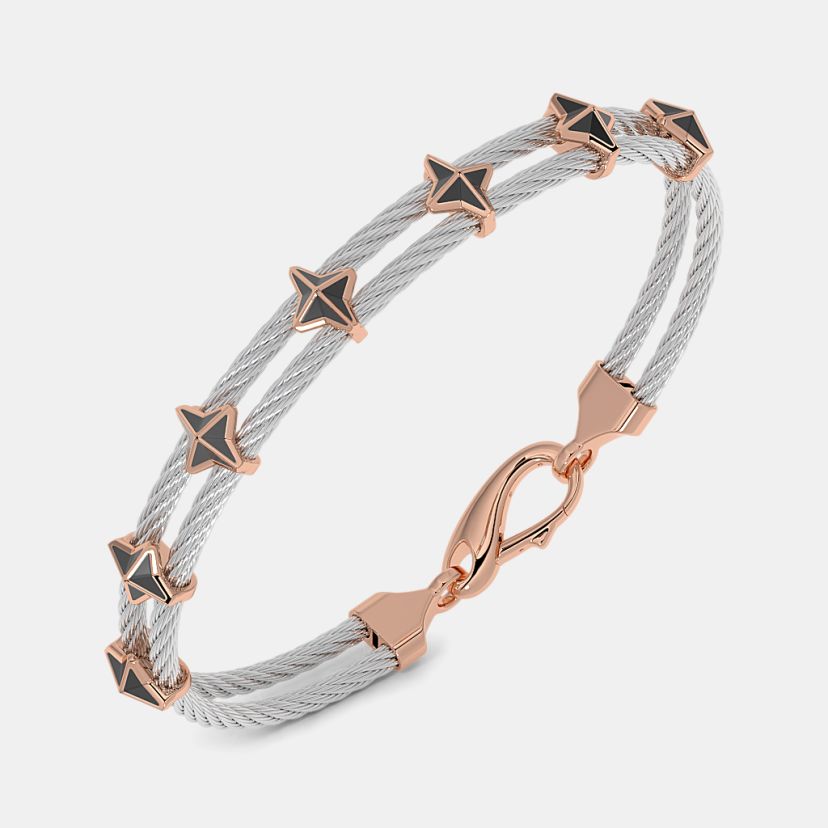 The Gerrar Steel Bangle For Him - image 5