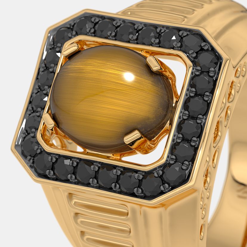 The Kilot Tiger Eye Ring For Him - image 4