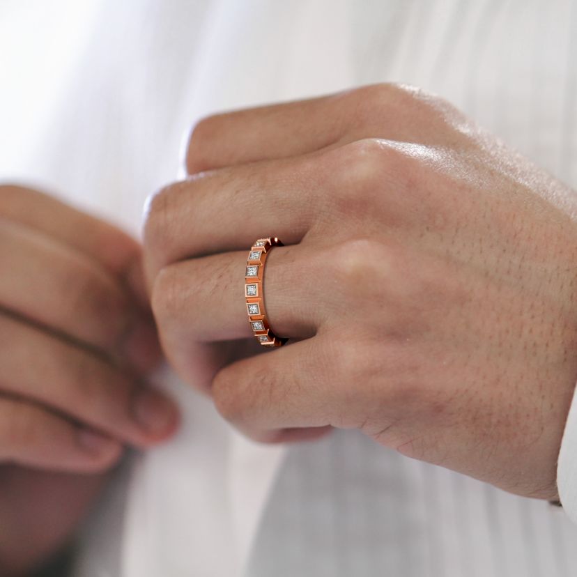 The Zetil Band Ring For Him - image 3