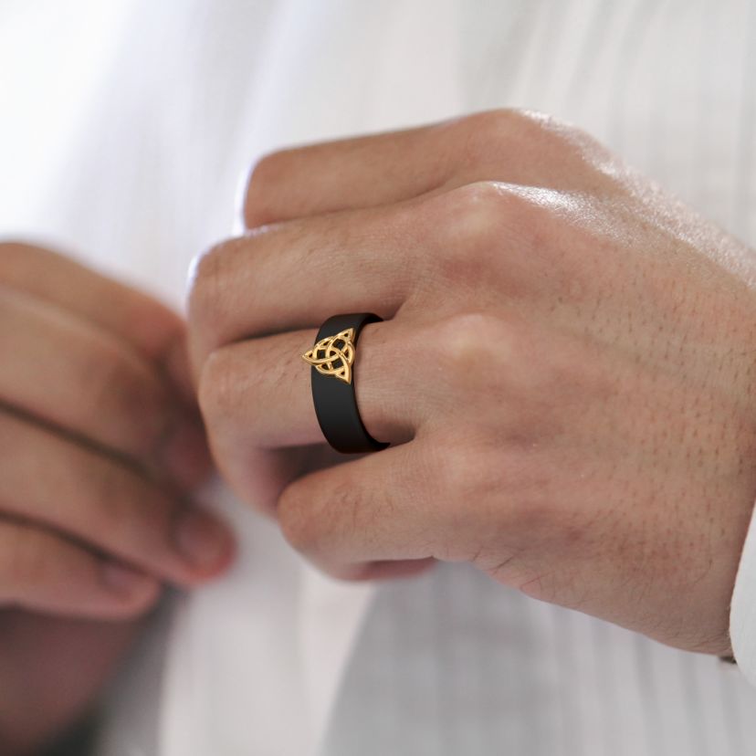 The Hexur Band Ring For Him - image 2