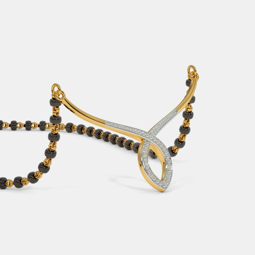The Rebha Mangalsutra Pendant - image 7