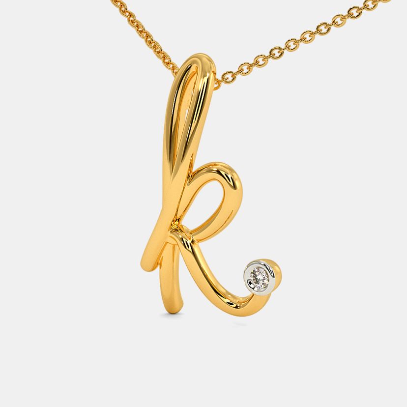 Bluestone alphabet pendant discount