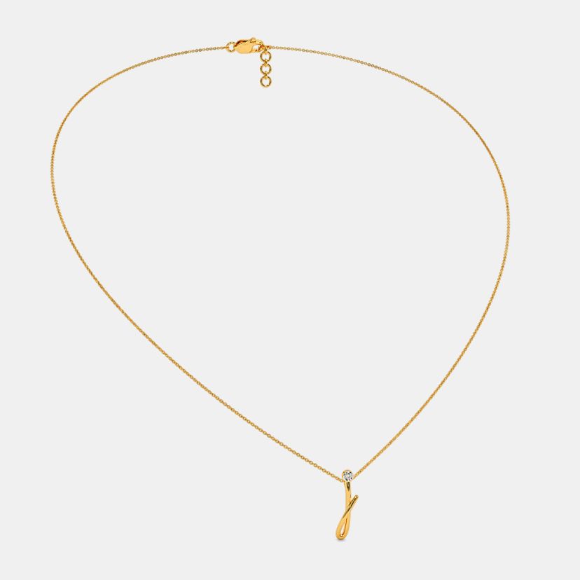 The Cursive J Necklace - image 6