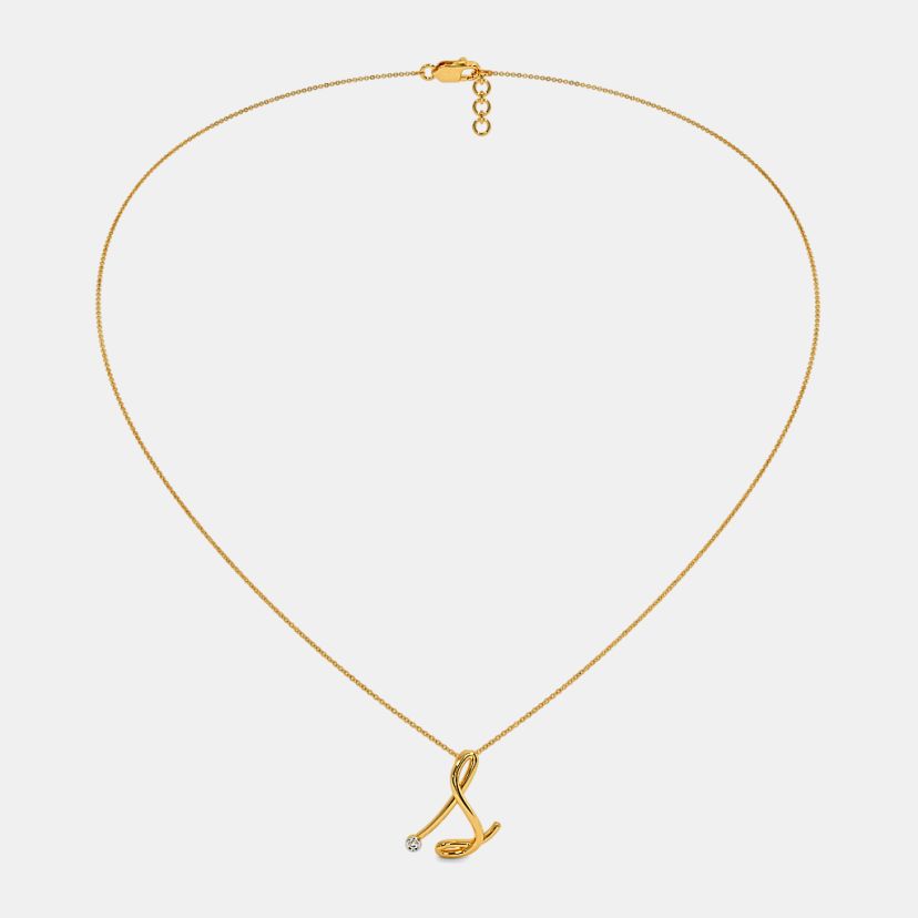The Cursive S Necklace - image 4