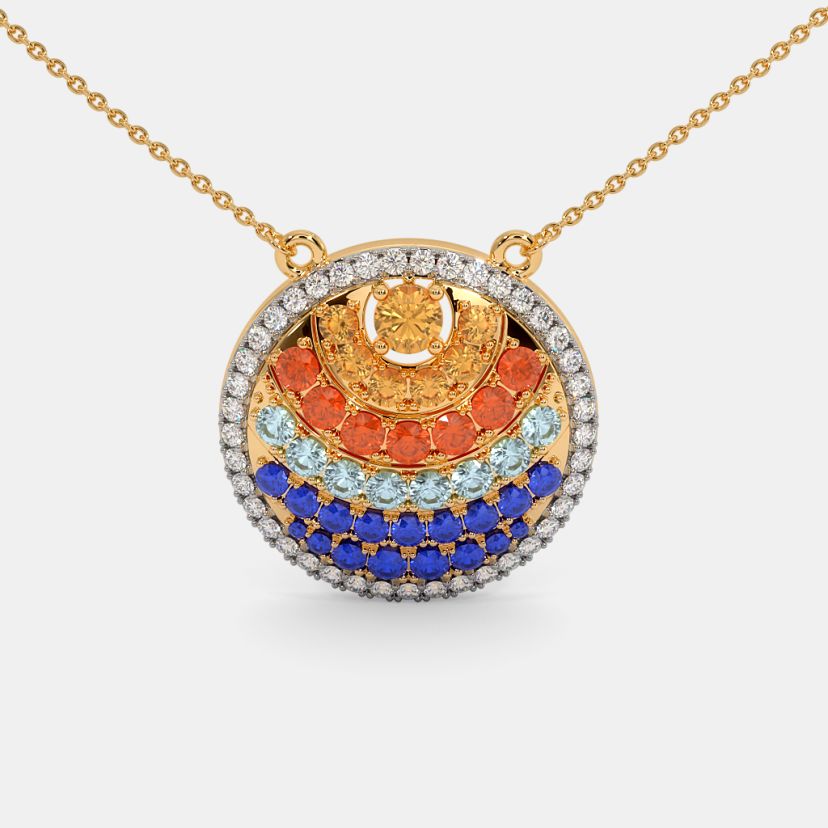 The Cosmic Crescendo Pendant Necklace - image 4