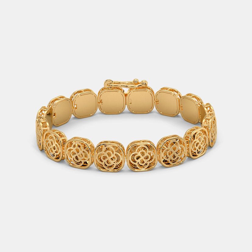 The Golden Glint Link Bracelet - image 1